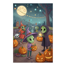 Utomjordingar firar Halloween på jorden – Kosmiskt