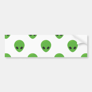 utomjordingar för emoji bildekal