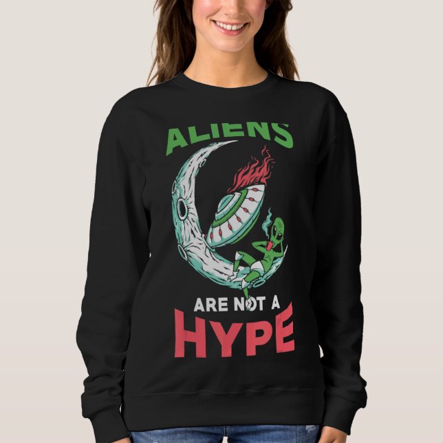 Utomjordingar för rymdskepp Hype Alien Ufo Extrate T Shirt (Framsida)