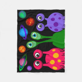 Utomjordingar i Rymden Fleecefilt