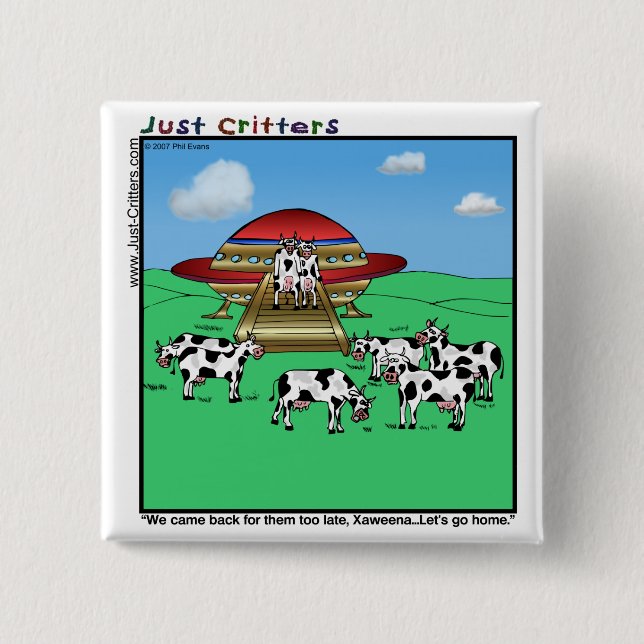 Utomjordingar Knapp (Framsida)