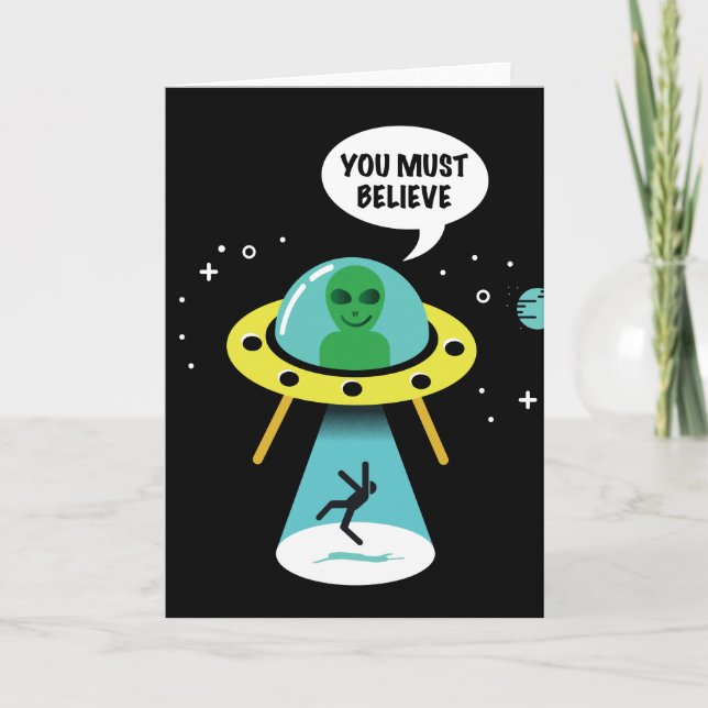 Utomjordingar Kort (Framsida)