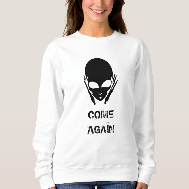 Utomjordingar, lägga till text t shirt (Framsida)