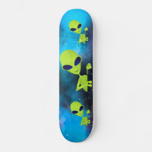 Utomjordingar Mini Skateboard Bräda 18,5 Cm