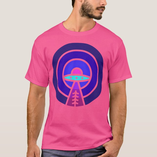 Utomjordingar - Nattvecka T Shirt (Framsida)