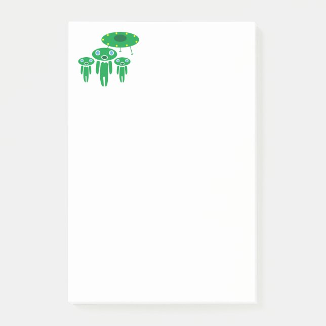 Utomjordingar Post-it Block (Framsida)