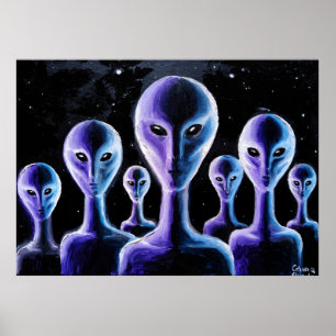 Utomjordingar Poster