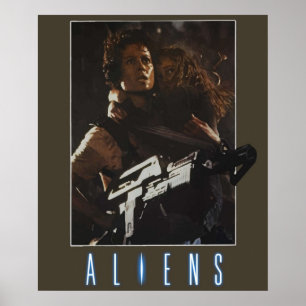 Utomjordingar Ripley Newt Poster