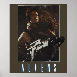 Utomjordingar Ripley Newt Poster