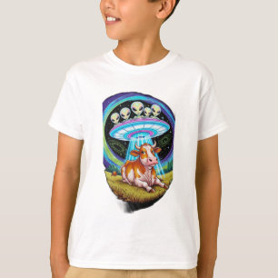 Utomjordingar som bortför kor men kon ser ut som l t shirt