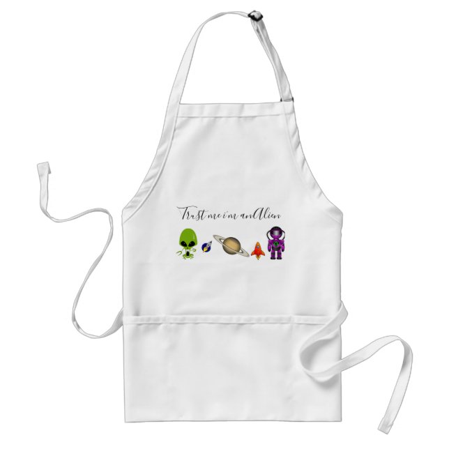 Utomjordingar SpKitchen Apron Förkläde (Framsidan)