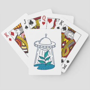 Utomjordingar UFO Casinokort