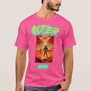 Utomjordingar Ufo invaderar från Rymden T Shirt