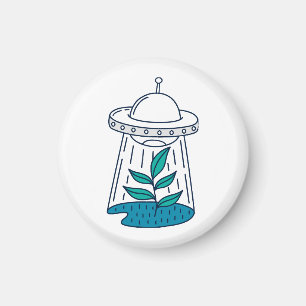 Utomjordingar UFO Magnet