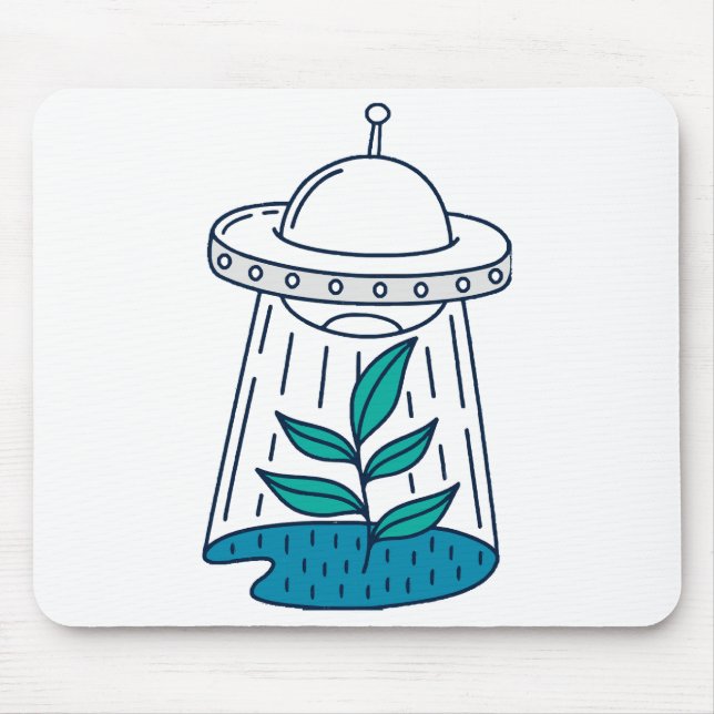 Utomjordingar UFO Musmatta (Framsidan)