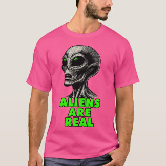 Utomjordingarna är verkliga t shirt