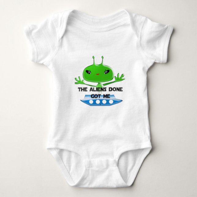 Utomjordingarna gjorde Har T-shirt (Framsida)