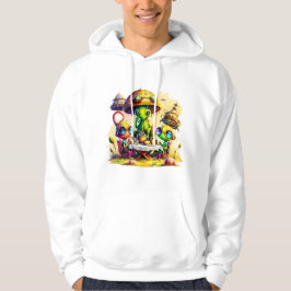 Utomjordingarna har landat hoodie