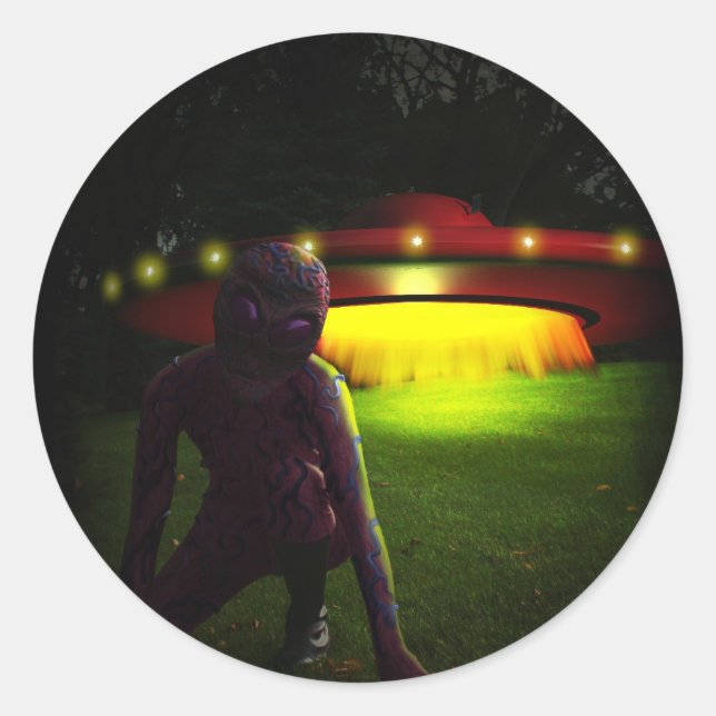 Utomjordingarna har startat ett märke (Framsida)