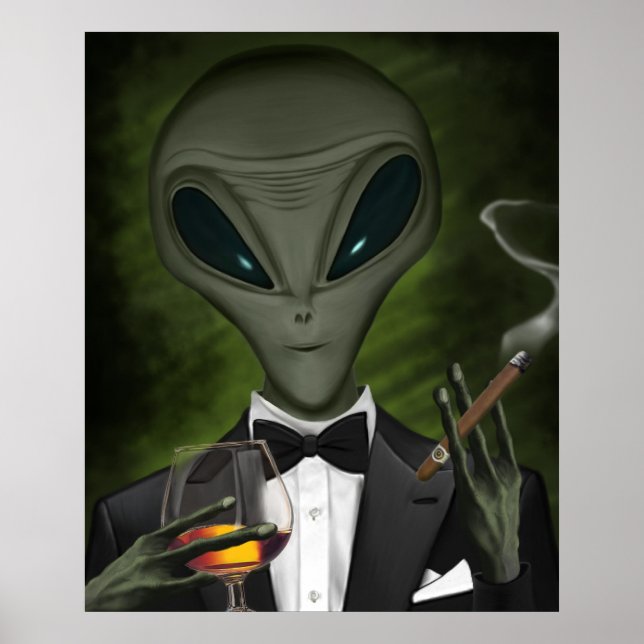 Utomjordingarnas Har klass V1 Poster (Framsidan)