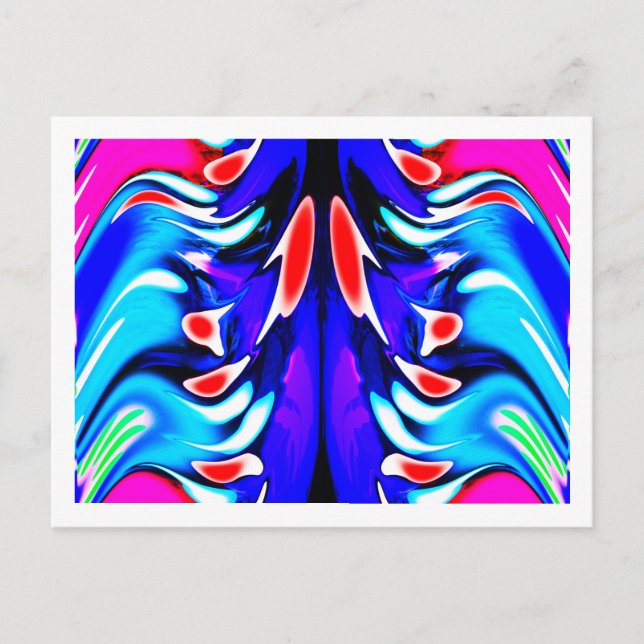 Utomjordingarnas möteskonst vykort (Framsida)