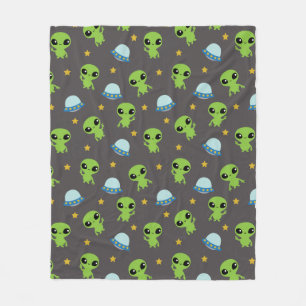 Utomjordingars Fleece Blanket