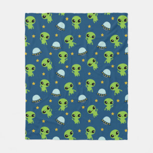 Utomjordingars Fleece Blanket