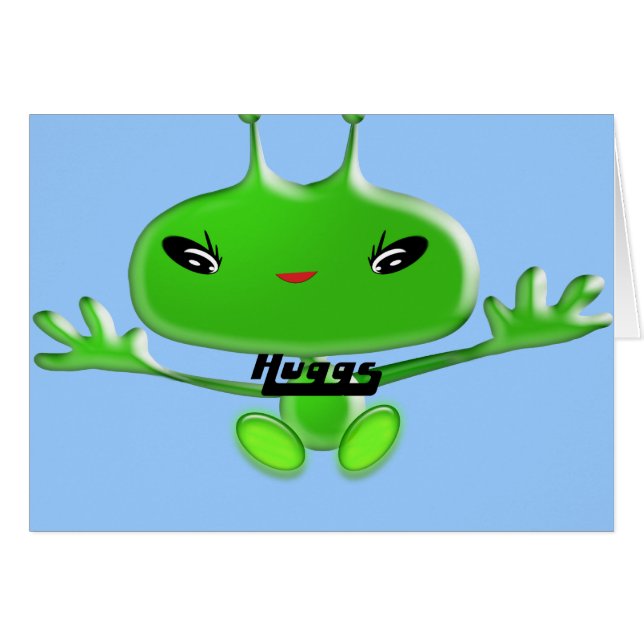 Utomjordingars Huggs OBS Kort (Framsidan Horizontal)