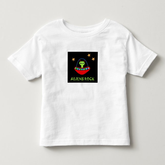 utomjordingarsten! tee shirt (Framsida)