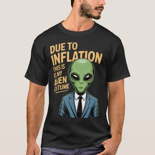 Utomjordingdräkt T Shirt (Framsida)