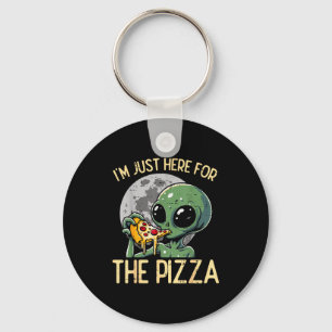 Utomjordingen Jag Är Bara Här För Zza Rolig Mat Sn Nyckelring