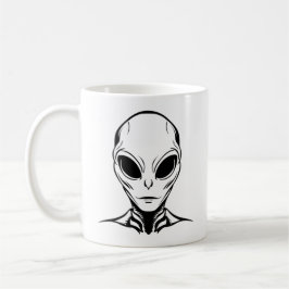 Utomjordinghuvud Kaffemugg
