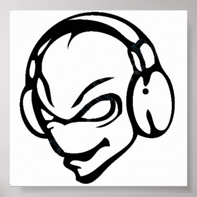 utomjordingsdj poster (Framsidan)