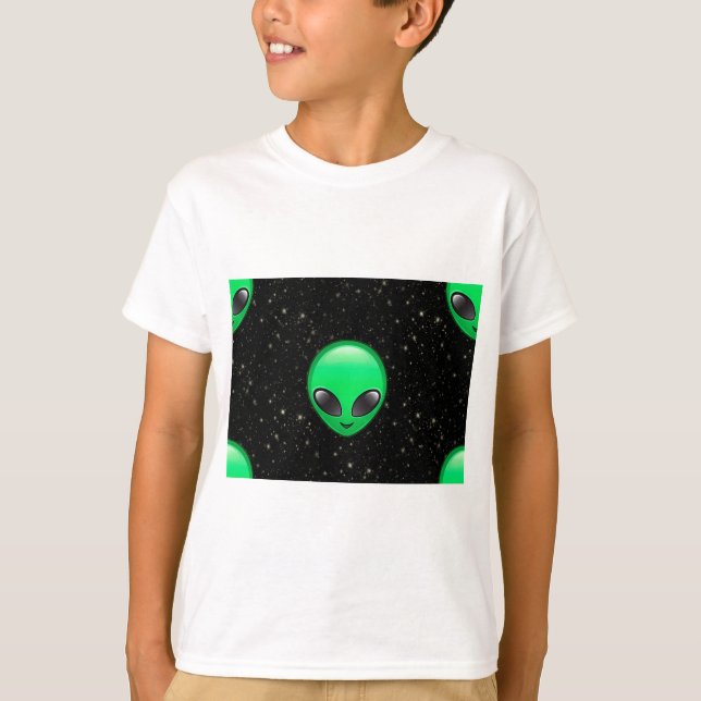 utomjordingsemojis t shirt (Framsida)