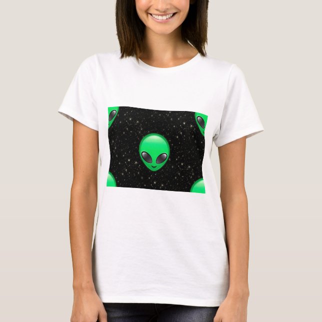 utomjordingsemojis t-shirt (Framsida)