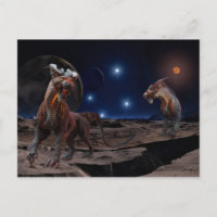 Utomjordingsskapning Planet Skräck