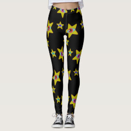 Utomjordingstjärnor All Starry Eyed Rymdprinsessa Leggings