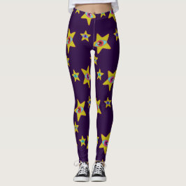 Utomjordingstjärnor All StarryEyed Rymdprinsessa m Leggings