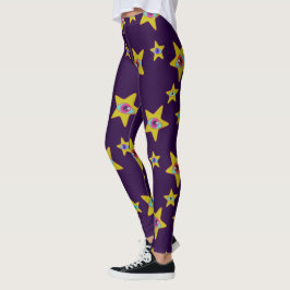 Utomjordingstjärnor All StarryEyed Rymdprinsessa m Leggings