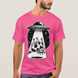 Utomjordisk Bortförande Flygande Tallrik Bortförd T Shirt