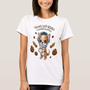 Utomjordisk chihuahua T-shirt