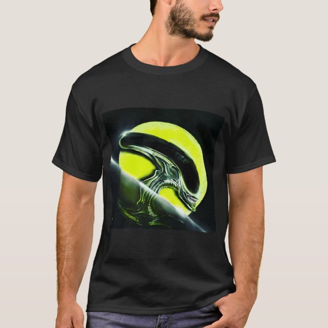 Utomjordisk citron t shirt (Framsida)