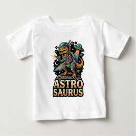 Utomjordisk Dinosaurie Astro Saurus: Retro Astrona T Shirt