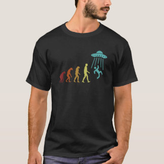 Utomjordisk Evolution Utomjordisk Ufo Konspiration T Shirt