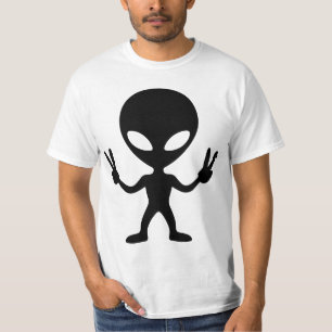utomjordisk fred t shirt