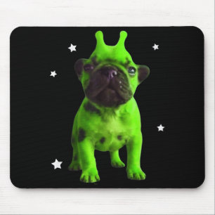 Utomjordisk Hund Meme Retro Dum Hund Vintage Rymde Musmatta