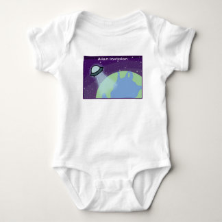 utomjordisk invasion t shirt