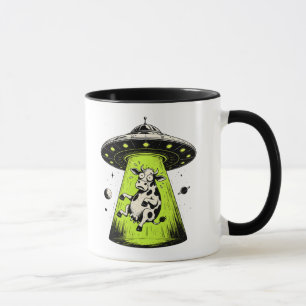 Utomjordisk Koabduktion Weirdcore Surreal Mugg