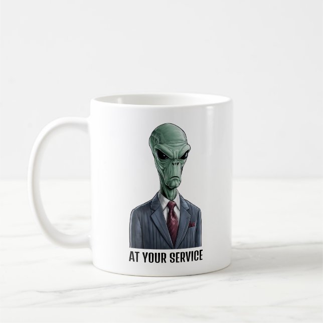 Utomjordisk Ledare Kaffemugg (Vänster)