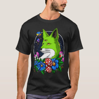 Utomjordisk Räv T Shirt